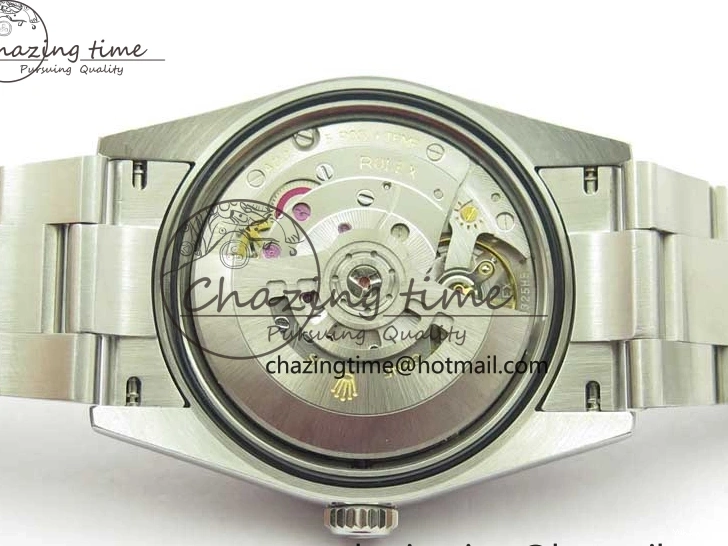 Blue 36mm Perpetual Dial Edition BP Best Bracelet 126000 Dark Oyster on SS 0412